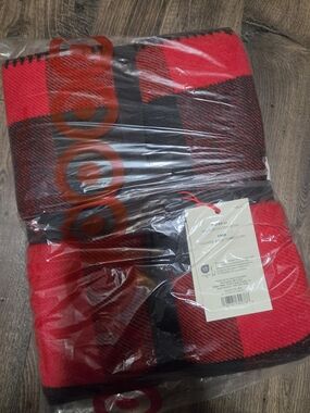 Target Red and Black Buffalo Check Throw Blanket